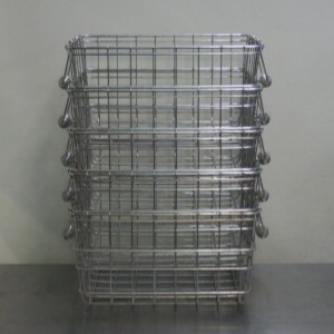 1(5個セット)18-8 ステンレス 食器カゴ W368D405H215mm 食器消毒保管庫用 1.48kg 食器篭 牛乳カゴ ワイヤ 食器洗浄カゴ 食器かご拍卖