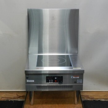 2015年製 フジマック FICL606005F 業務用 1口 IH コンロ 5kw 3相200V ローレンジ W60D60H45(+55)cm スープレンジ拍卖