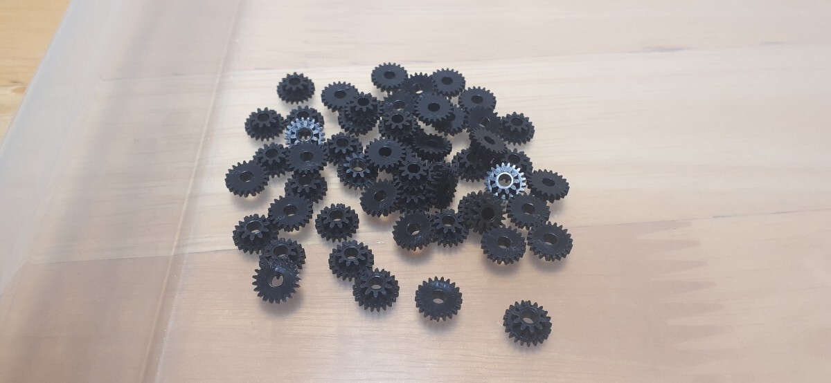 ジャンク1円スタート1円~ワールド工芸絶版HOナローゲーギア歯車パーツ大量まとめてセット鉄道模型HOナローゲージJD拍卖