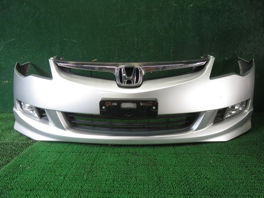 『psi』 ホンダ FD3 シビック ハイブリッド フロントバンパー NH704M シルバー H17年式拍卖