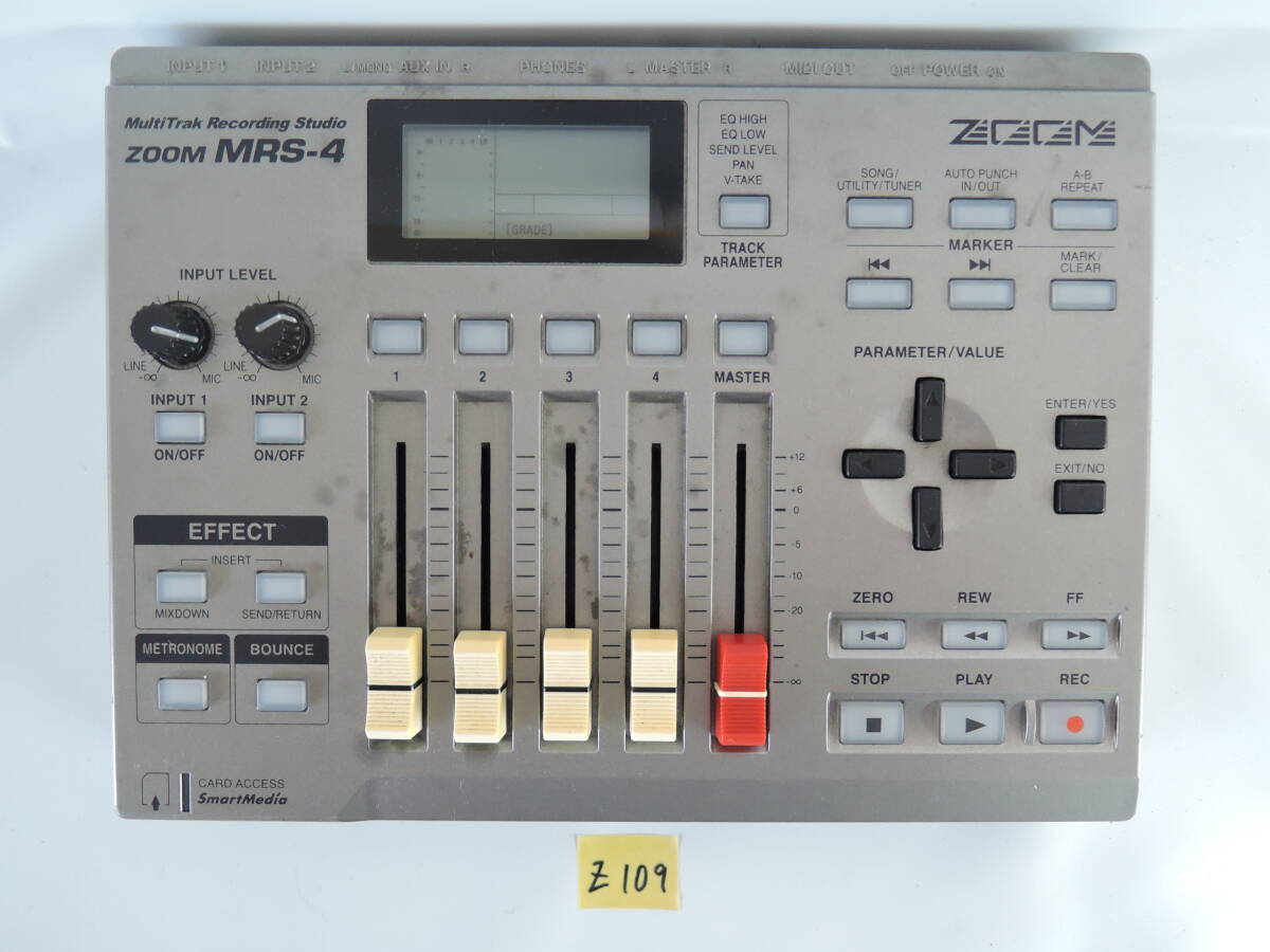 ZOOM/ズーム マルチトラックレコーダー MRS-4 通電確認済み Z109拍卖