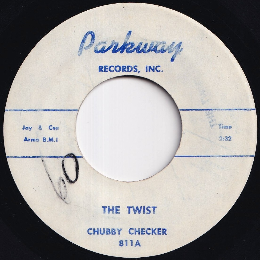 Chubby Checker The Twist / Toot Parkway US 811 212059 R&B R&R レコード 7インチ 45拍卖