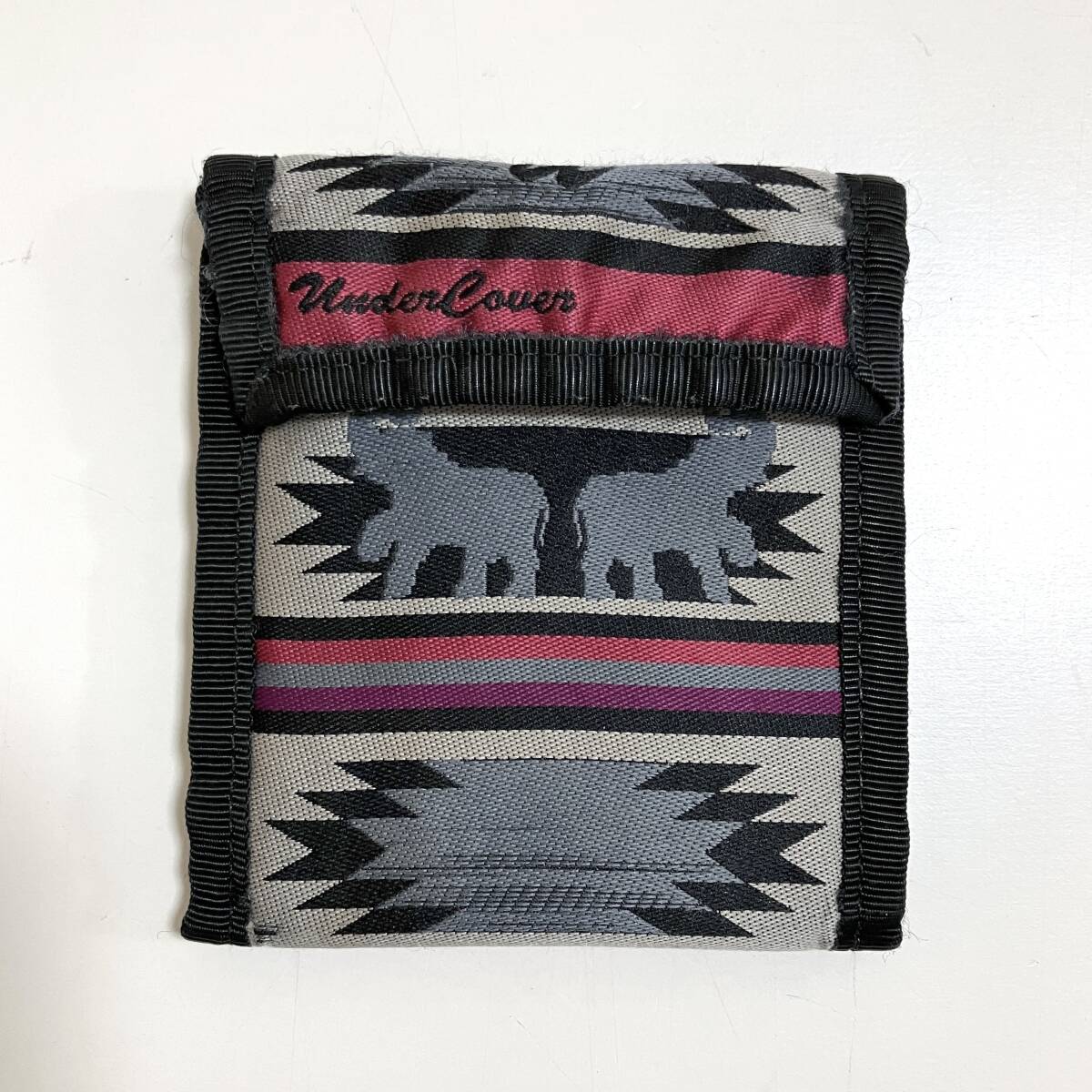 UNDERCOVER POTER ELEPHANT期 象 ネイティブ ベルクロ ウォレット アンダーカバー マジックテープ 2つ折り 財布 VINTAGE archive 5050575拍卖