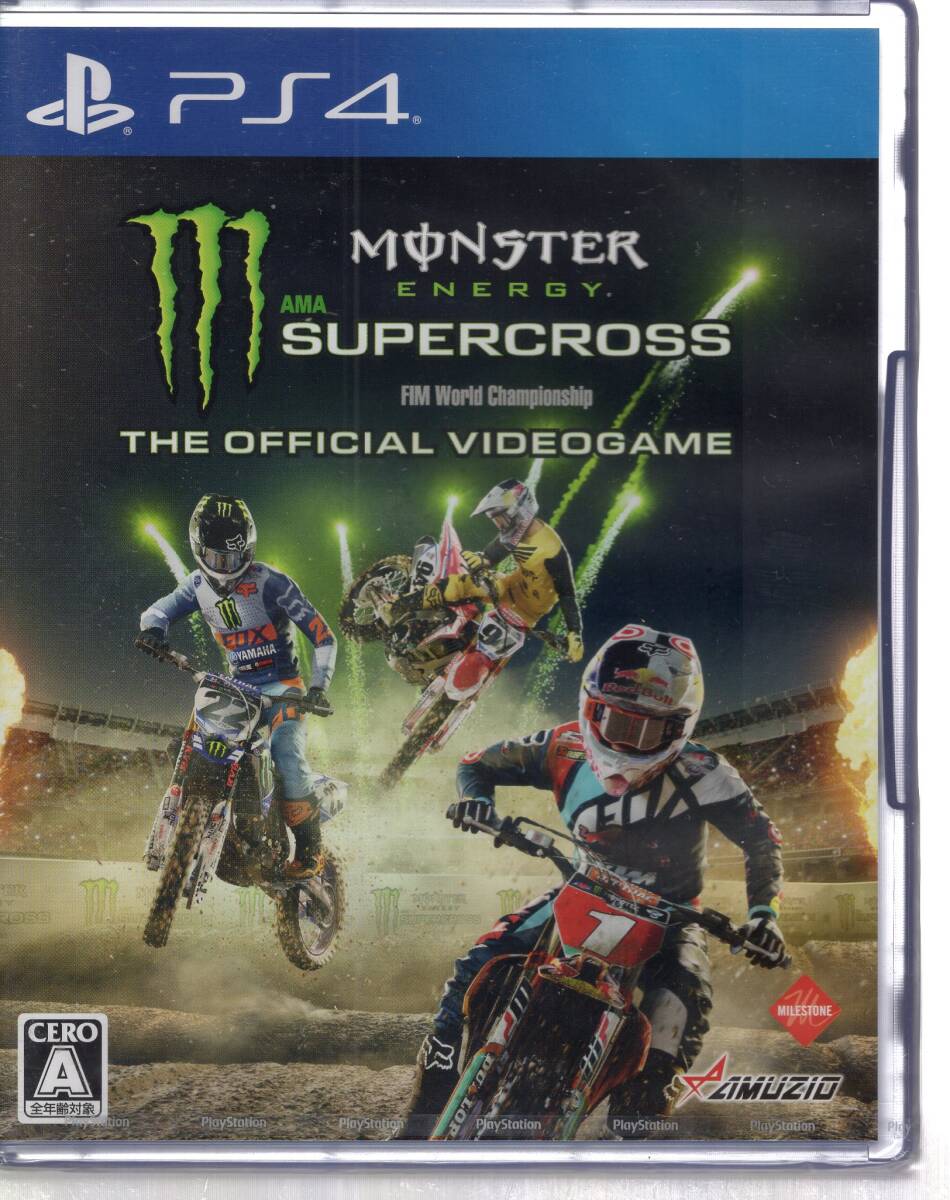 PS4※未開封品※◆Monster Energy Supercross The Official Videogame モンスターエナジー スーパークロス■送料無料■n/19.6拍卖