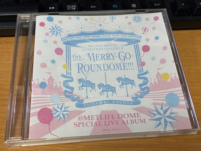 アイドルマスターシンデレラガールズ 6th LIVE MERRY-GO-ROUNDOME!!!@METLIFE DOME SPECIAL LIVE ALBUM CD拍卖