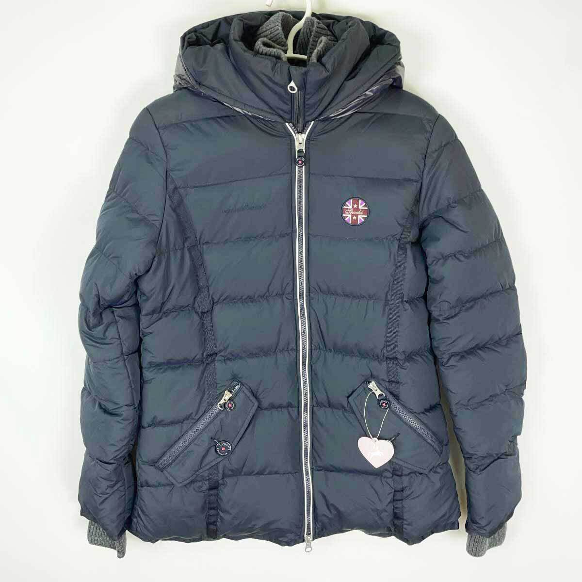 【中古・未使用品】SPOOKS スプークス Carina Jacket カリーナ ジャケット 中綿 M ネイビー レディース 乗馬 防寒拍卖