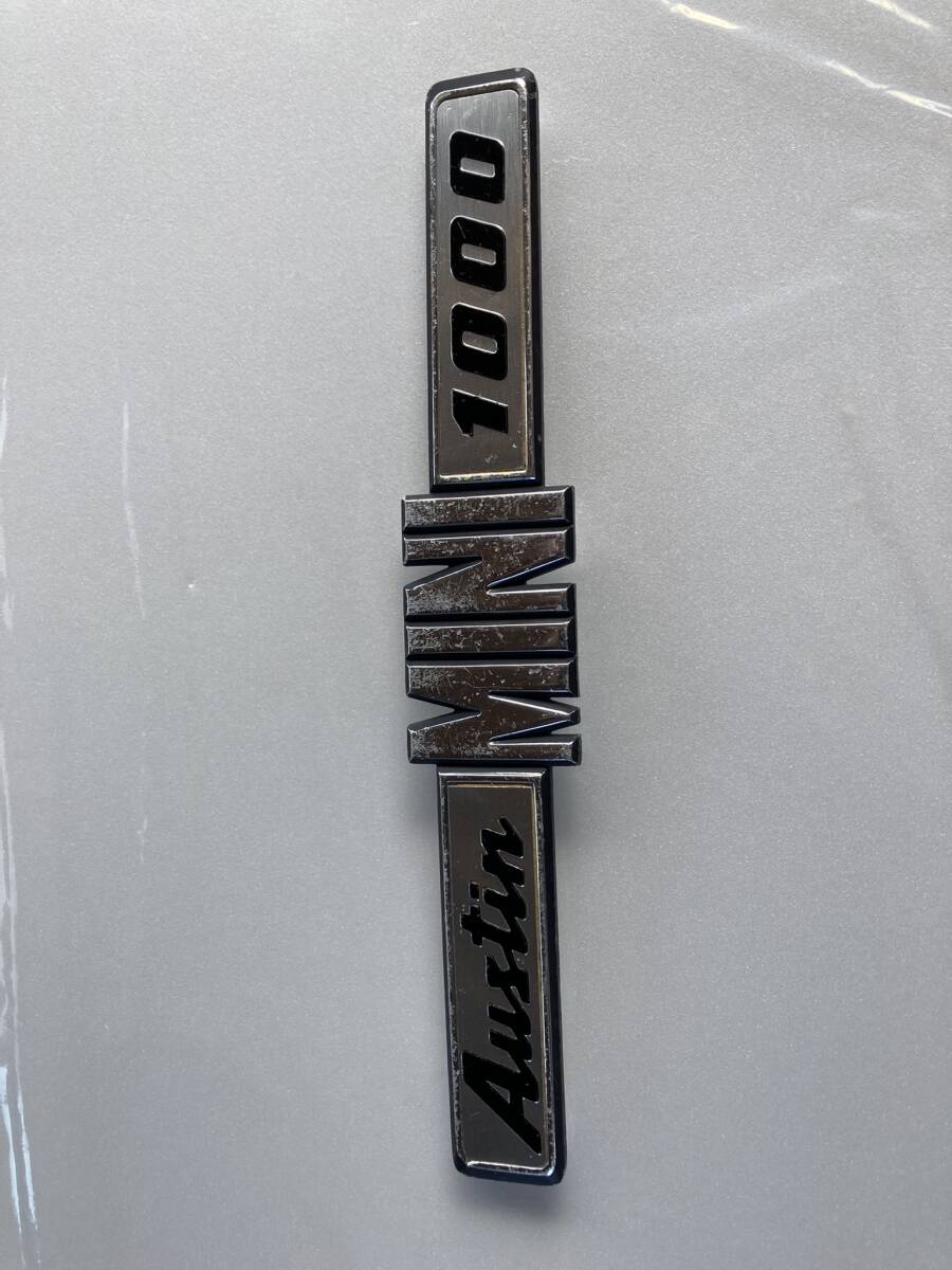 ローバーミニ オースチンミニ1000 リヤエンブレム拍卖