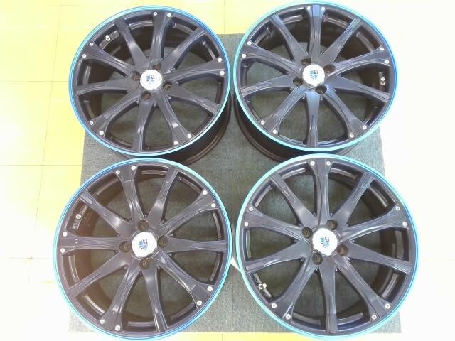 中古アルミホイール BLEST 17インチ 4本セット 拍卖