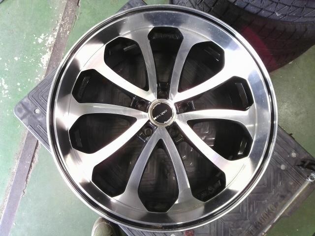 中古20インチアルミホイール 4本セット Msスピード拍卖