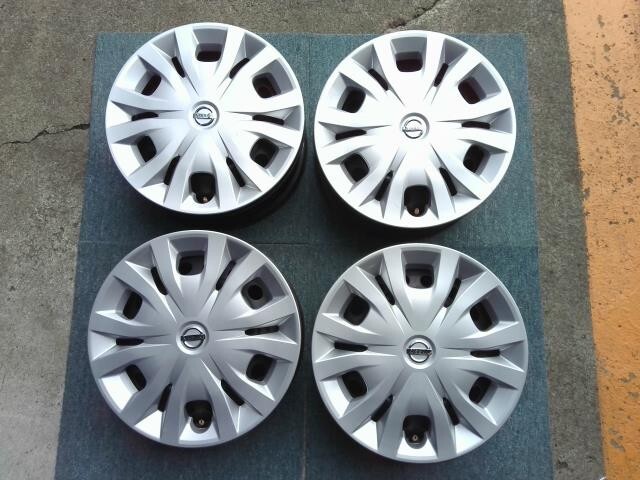 中古スチール 日産純正 14インチ 4本セット拍卖