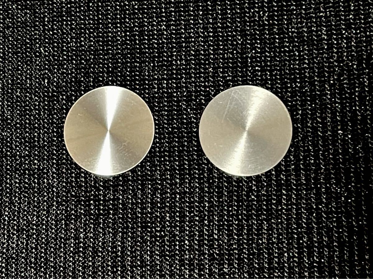 COLLNS コリンズ  KWM-2 S-LINE用 小丸 アルミインレイ  2個セット 未使用品 拍卖