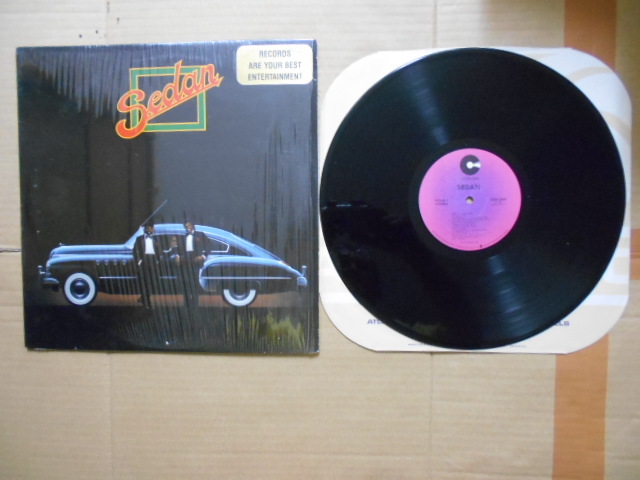 LP Sedan 「(S.T.)」 輸入盤 7 90268-1 シュリンク・ステッカー付き 美盤 ジャケットに微かなリングウエアと角4つに潰れ拍卖