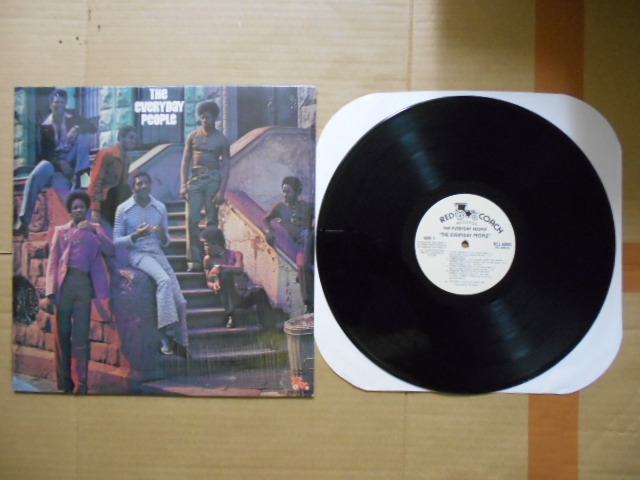 LP (The) Everyday People「(S.T.)」 輸入盤 RCL6000 再発 シュリンク付き 盤両面にプレス時の擦れとA面にプレス時のイボ ジャケットは綺麗拍卖