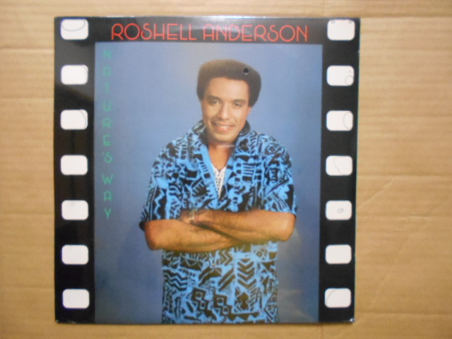 LP Roshell Anderson 「NATURE’S WAY」 輸入盤 ICH1021 シュリンク付き ジャケットの天地背にシワと微かなリングウエア拍卖