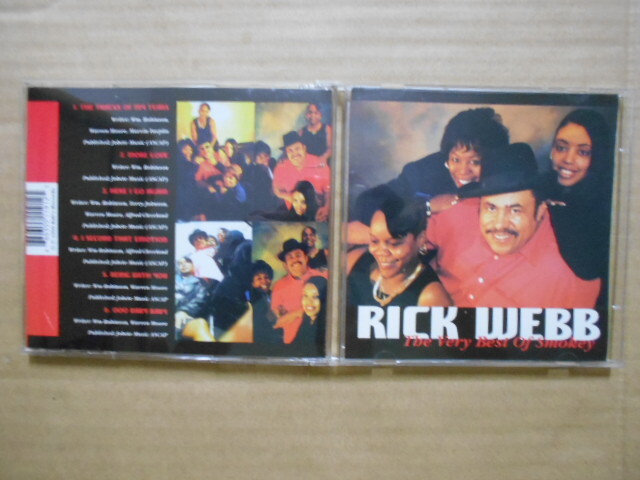 CD Rick Webb 「THE VERY BEST OF SMOKEY ROBINSON」輸入盤 RNTP1977 企画もの 代表曲を全6曲 Al Johnson制作・編曲 美盤 ジャケットは綺麗拍卖