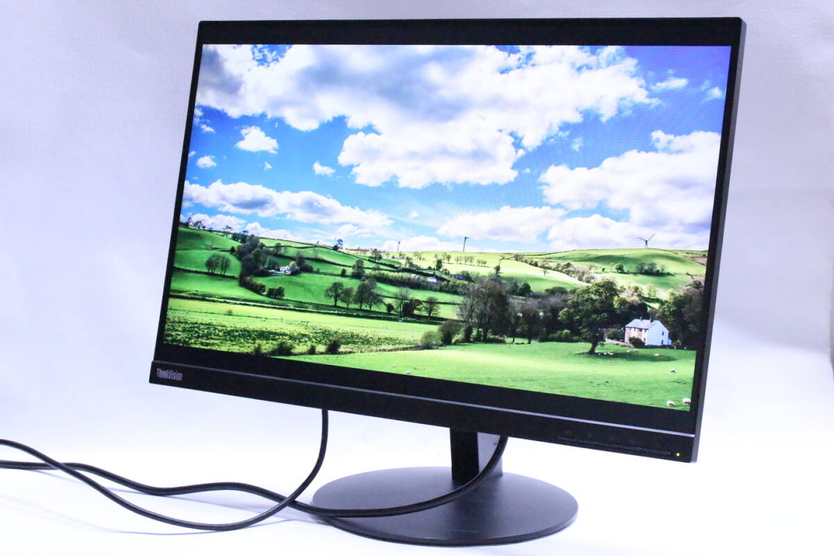 即配T 24インチWUXGA液晶 ThinkVision T24d-10 HDMI DisplayPort VGA 液晶縦横変更可 角度調整可 高さ調整可 BAB評価拍卖
