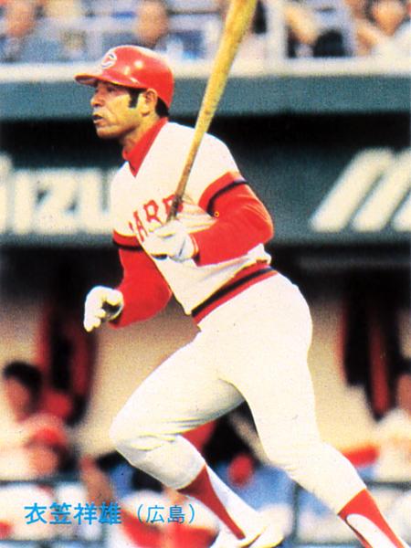 【未使用品】カルビー1986 衣笠祥雄(広島) レギュラーカード #176拍卖