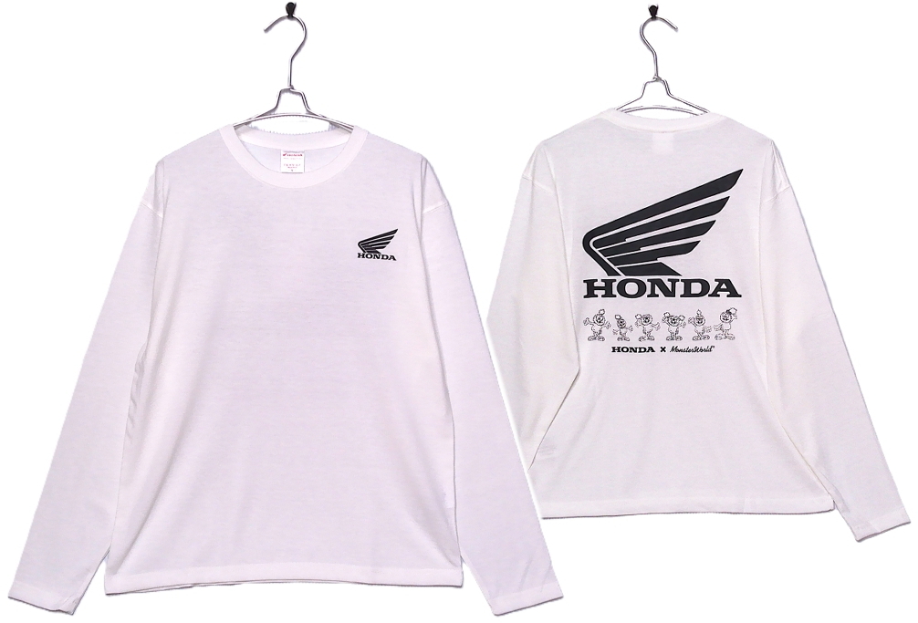 即決■★Honda × MONSTER WORLD★■ロンTシャツ:SIZE=L拍卖