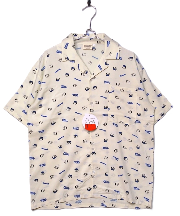 即決■★PEANUTS★■スヌーピー アロハ:SIZE=LL拍卖
