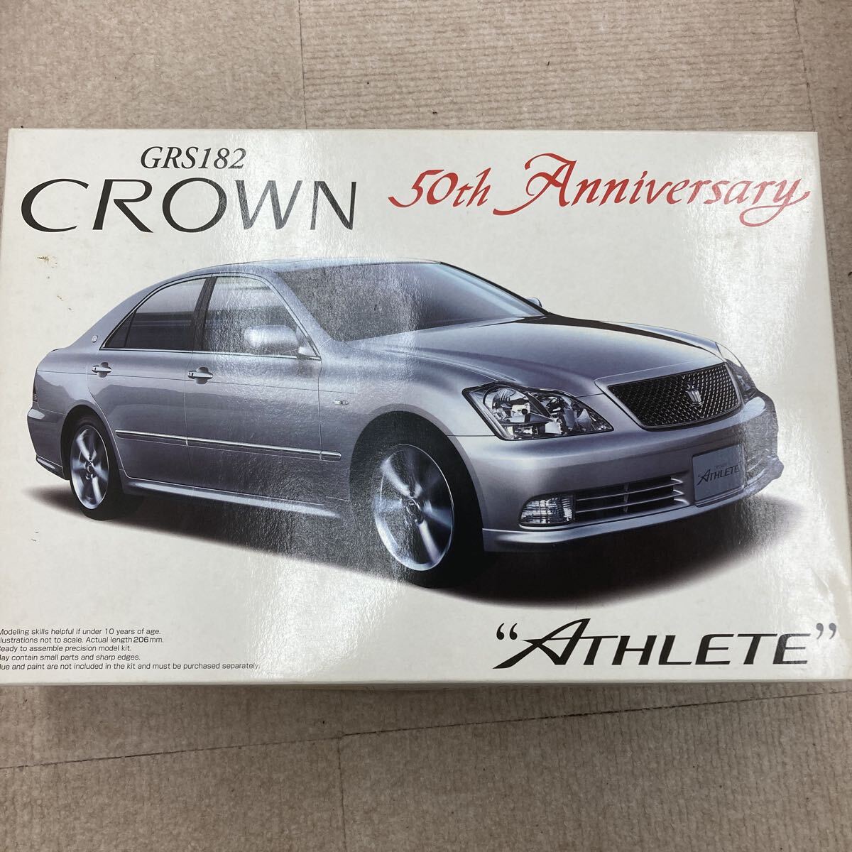 アオシマ 1/24 ザベストカーGTシリーズ GRS182 クラウンアスリート拍卖