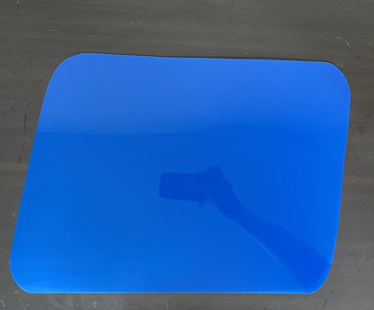 安全窓 プレート ブルー 青 スモーク クオン コンドル パーフェクトクオン拍卖