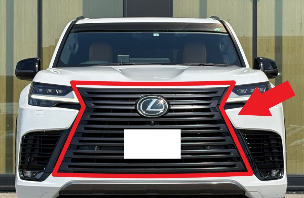 新品未使用 純正 レクサス LX600 VJA310 オフロード 2021/12-2024/11 フロントグリル ブラック ラジエター ラジエーター 外装 L0156-1拍卖