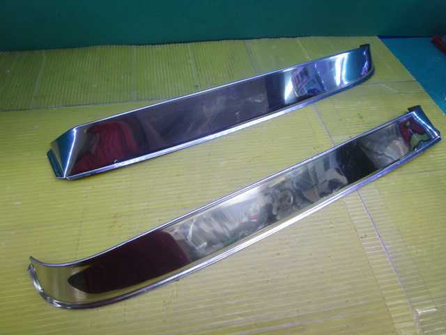 越谷 09-113209 メーカー不明 MINI用? ステンレス製サイドバイザー 左右セット 越谷拍卖