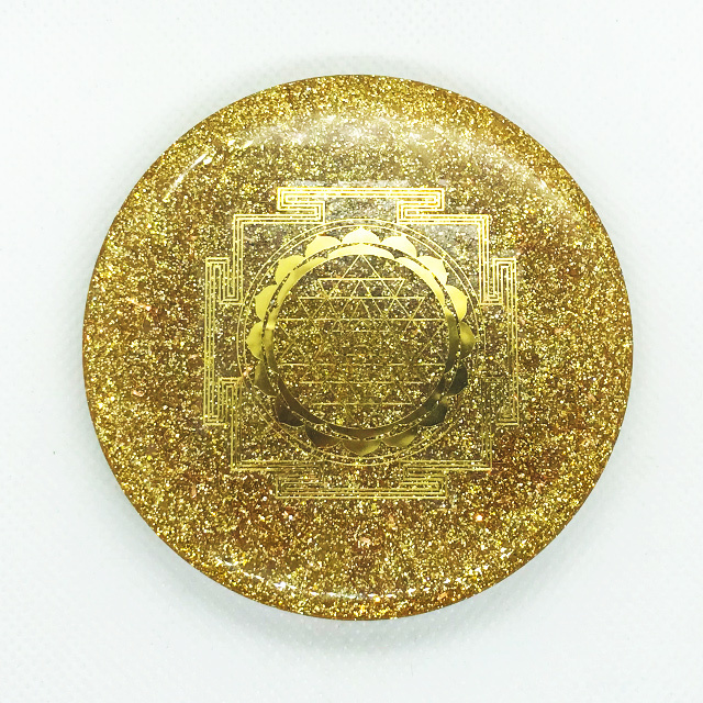 お金も美貌もモテも全部手に入れる★女神ラクシュミー★オールラウンド★魔法のオイル★ヤントラ★円柱形(大)★オルゴナイト拍卖