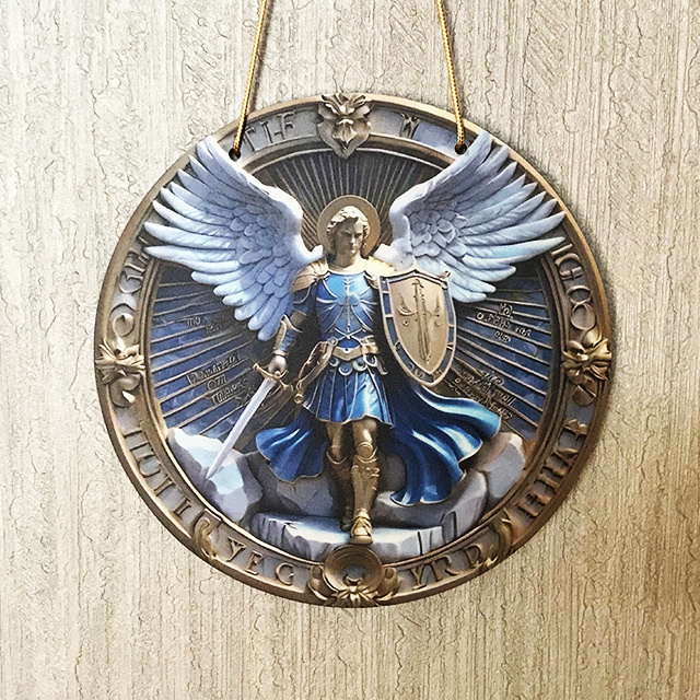 大天使ミカエル★変身と変容★オールラウンド★魔法のオイル★天使の石★円柱形(大)★壁掛け用★オルゴナイト★パワースポット拍卖