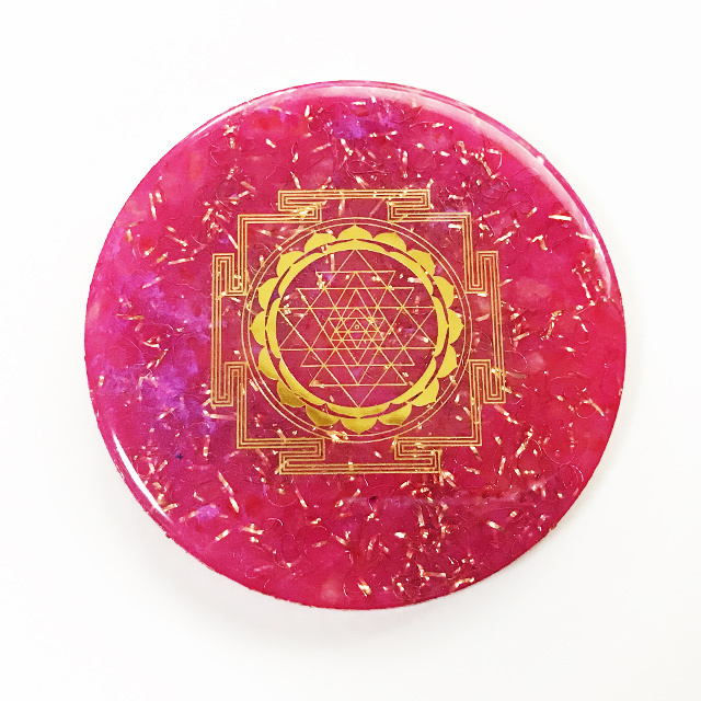 お金も美貌もモテも全部手に入れる★女神ラクシュミー★魔法のオイル★最強のヤントラ★円柱形(大)★オルゴナイト★送料無料拍卖