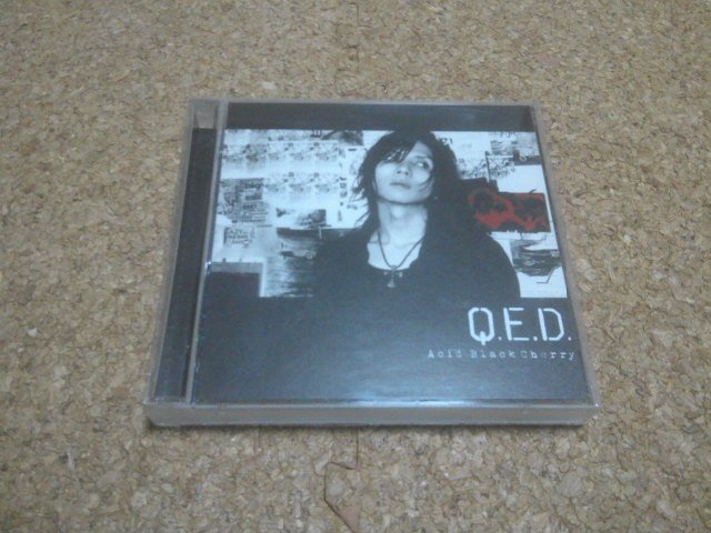 Acid Black Cherry【Q.E.D.】★アルバム★初回限定盤2・CD+DVD★(Janne Da Arc・ジャンヌダルク)★拍卖