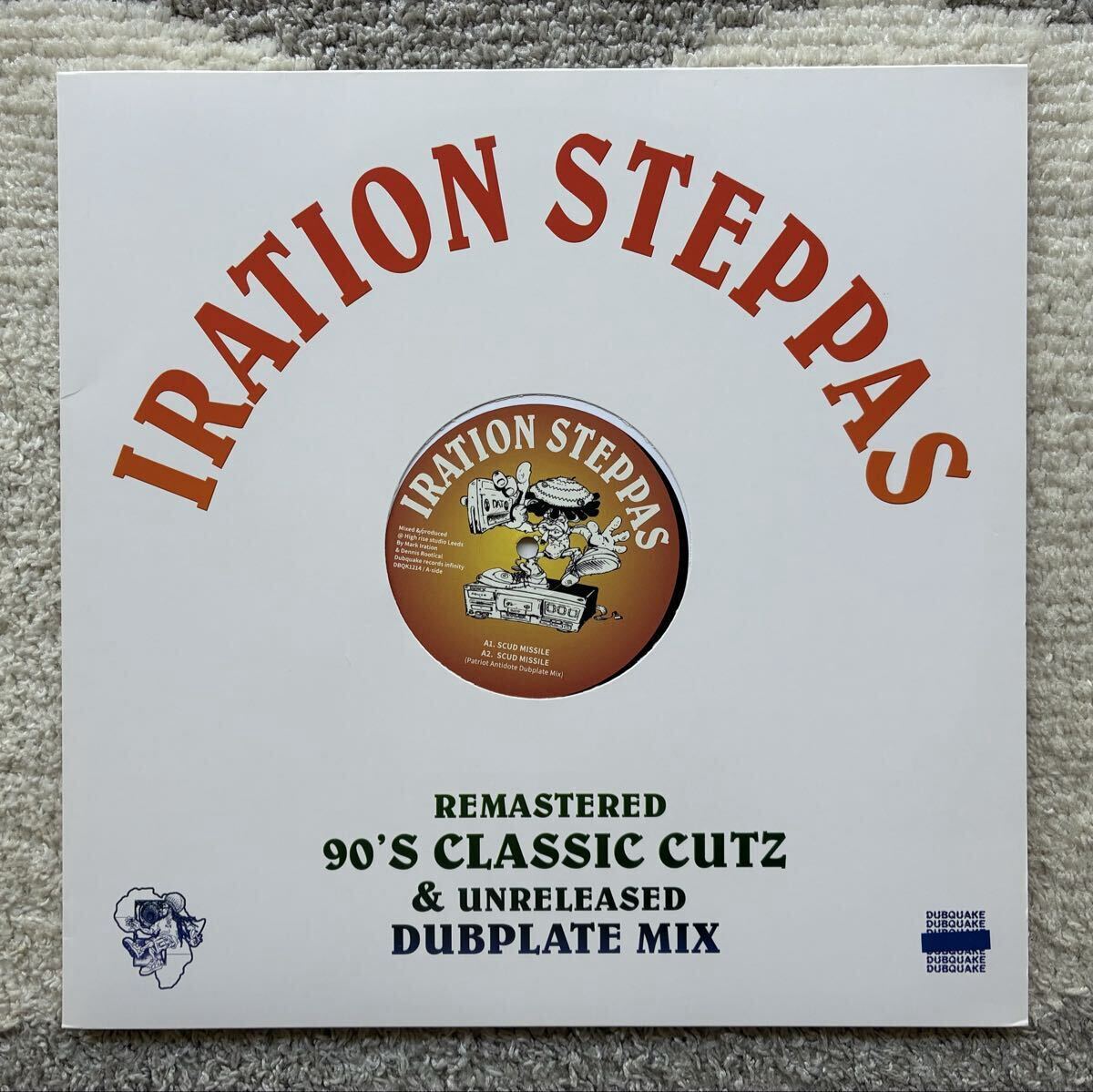 Iration Steppas / Scud Missile ◎ 12inch / UK Dub拍卖