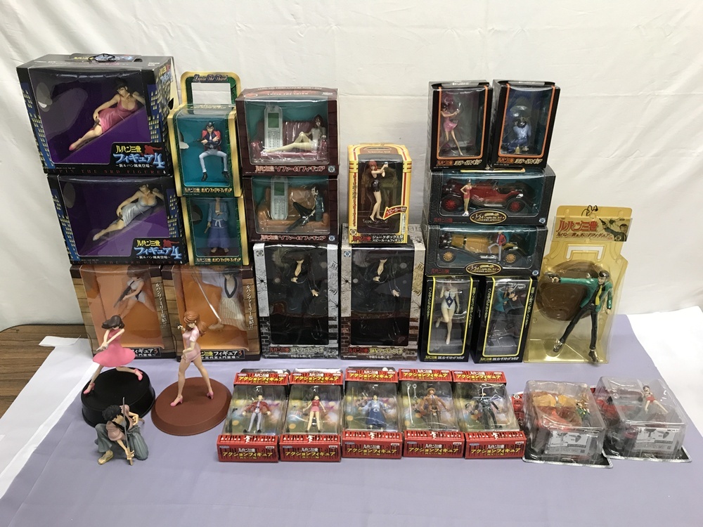カメ)【未開封含む】ルパン三世 フィギュア まとめ 28点セット DXフィギュア5 アクションフィギュア 他 現状品 ◆K2508009 NH15A拍卖
