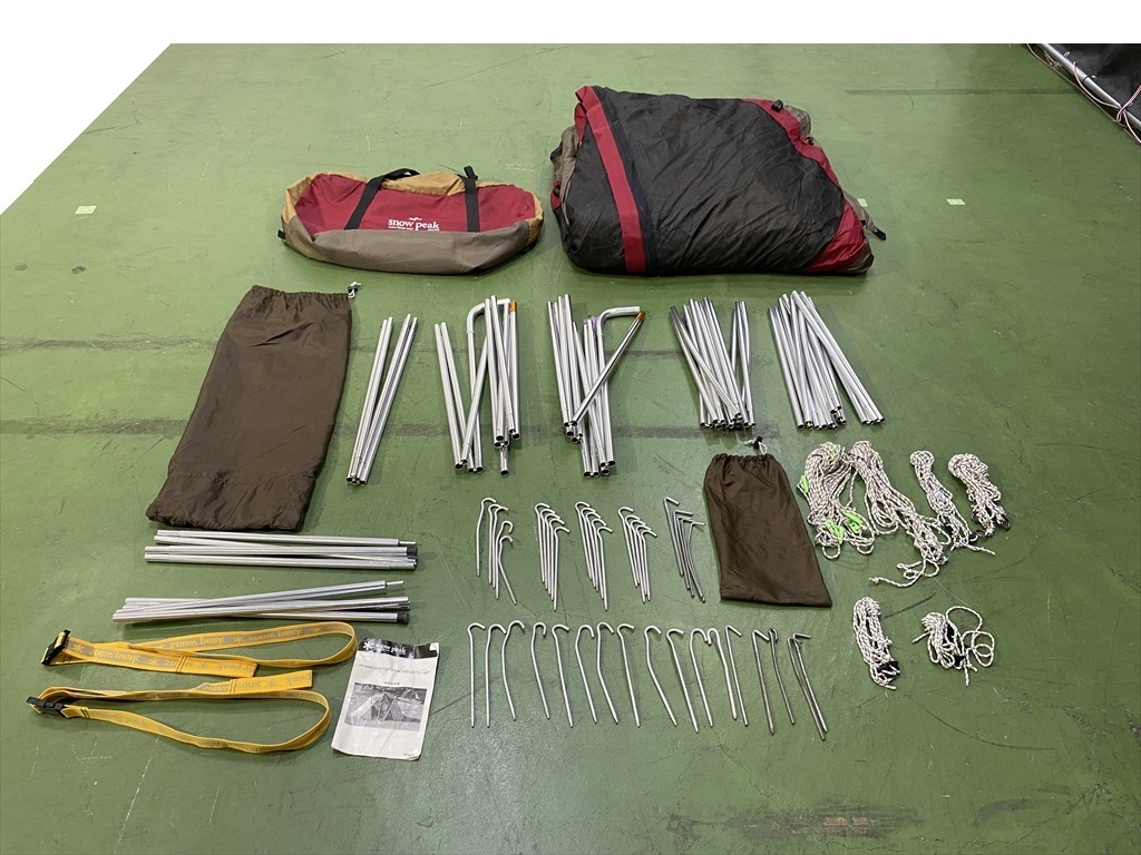 下松)snow peak スノーピーク ランドブリーズリビングシェルシールド TP-622 穴 加水分解有り 現状品 ◆★J250817R01B NH17A拍卖