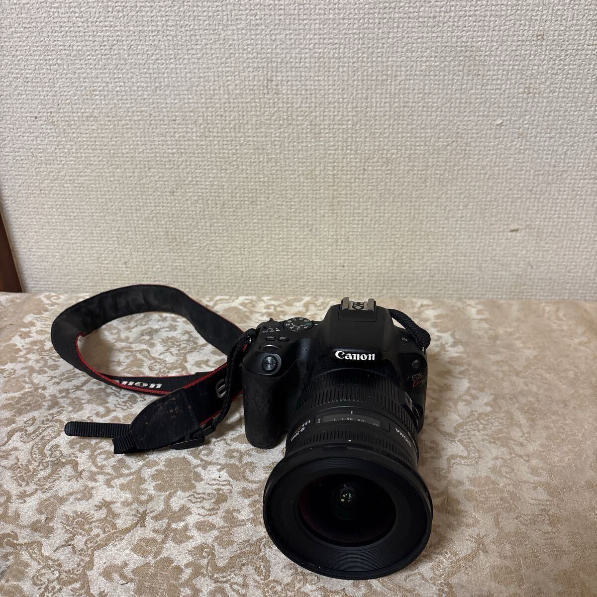 Canon キヤノン EOS Kiss X9 デジタル一眼レフカメラ SIGMA 10-20mm F3.5 EX DC HSM 付き● 動作未確認拍卖