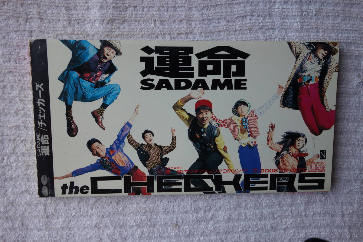 ★ チェッカーズ 【運命 / ドックス・ブイエス・キャッツ】 8㎝シングル SCD PCDA-00061 拍卖