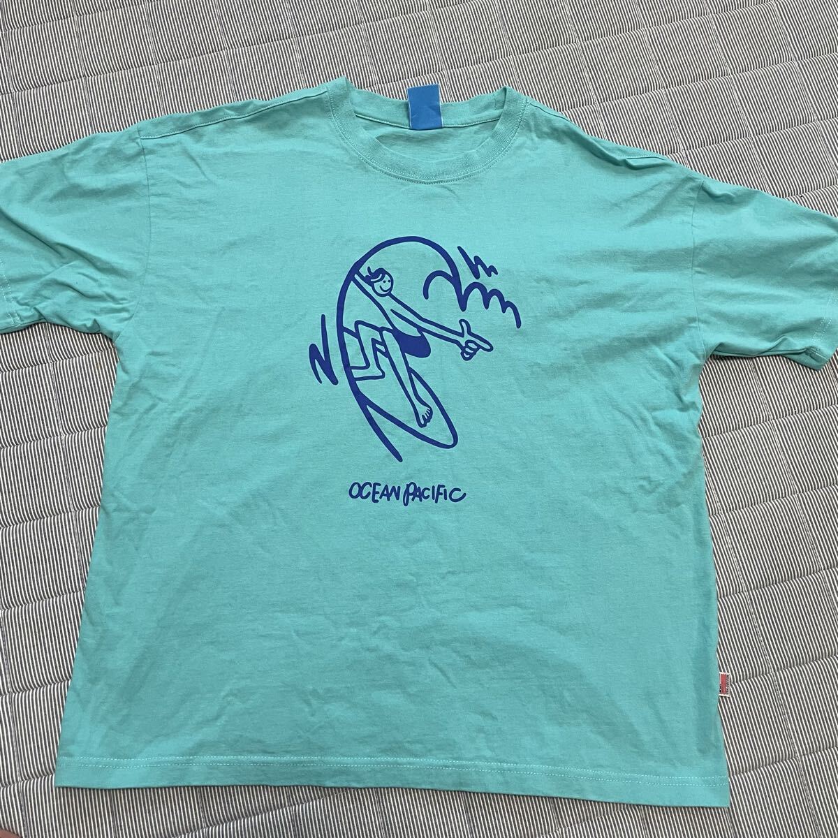 オーシャンパシフィック PalmGraphics tシャツ Lサイズ ocean pacific拍卖