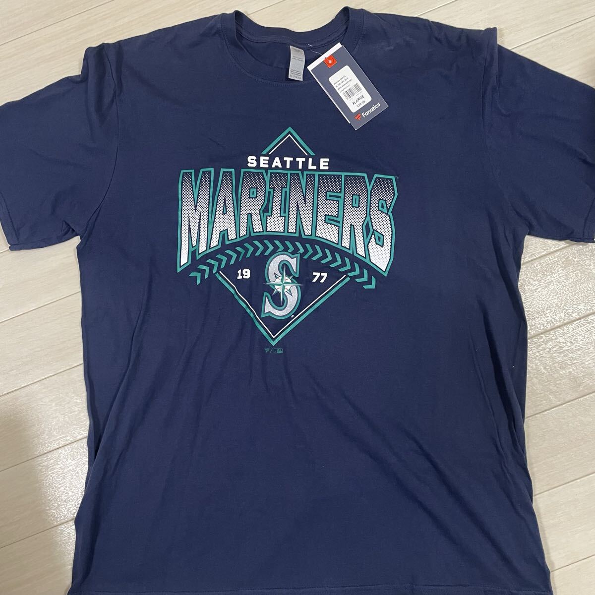 MLB メジャーリーグ シアトルマリナーズ 野球 tシャツ XL イチロー拍卖