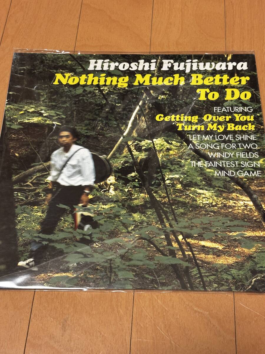 ★【HIROSHI FUJIWARA 藤原ヒロシ】☆『Nothing Much Better To Do 』 激レア★★拍卖