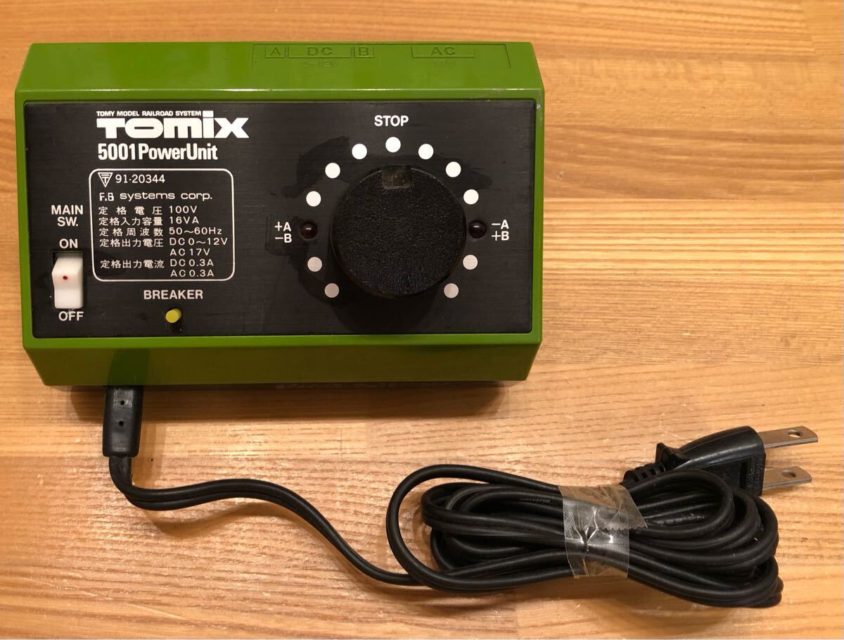 5001 トミックス パワーユニット DCフィーダー付き拍卖