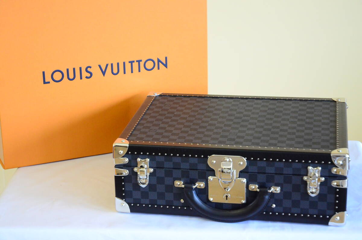 LOUIS VUITTON ルイ・ヴィトン コトヴィル 45 ダミエグラフィット トランク 美品 箱付き拍卖