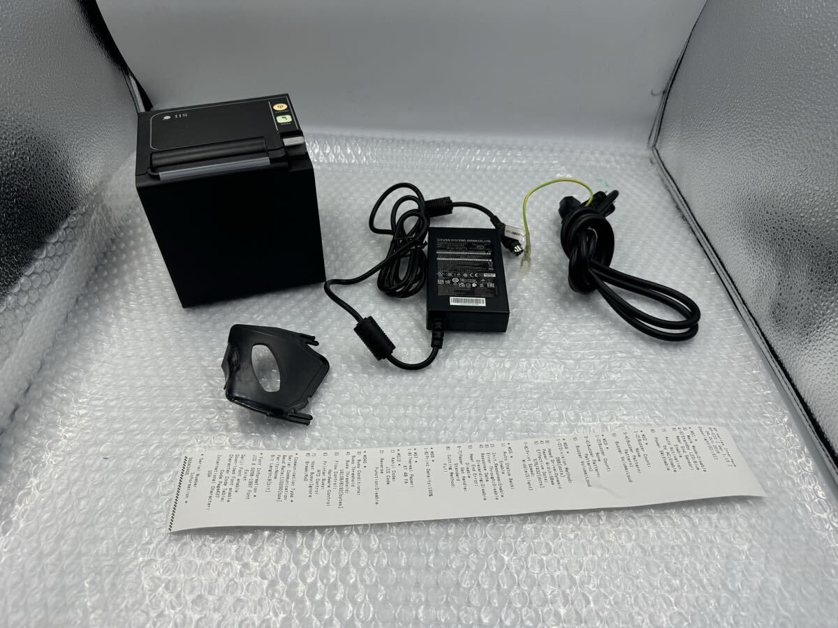 S3976)SII/セイコーインスツル RP-E11(前面排紙モデル)サーマルレシートプリンター動作確認 (庚1)拍卖