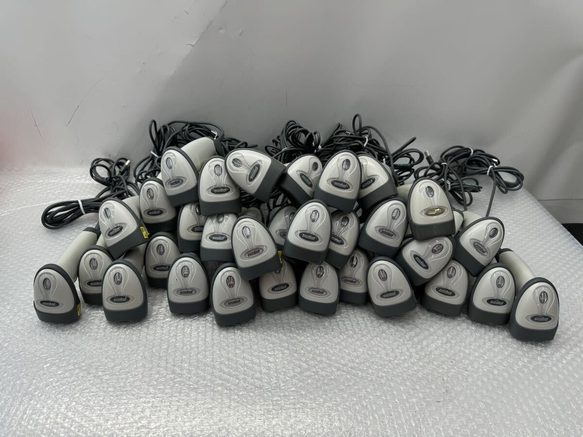 S4000) symbol バーコードスキャナー LS2208-SR20001R USB接続 ハンドヘルド型 レーザースキャナ 33台セット拍卖