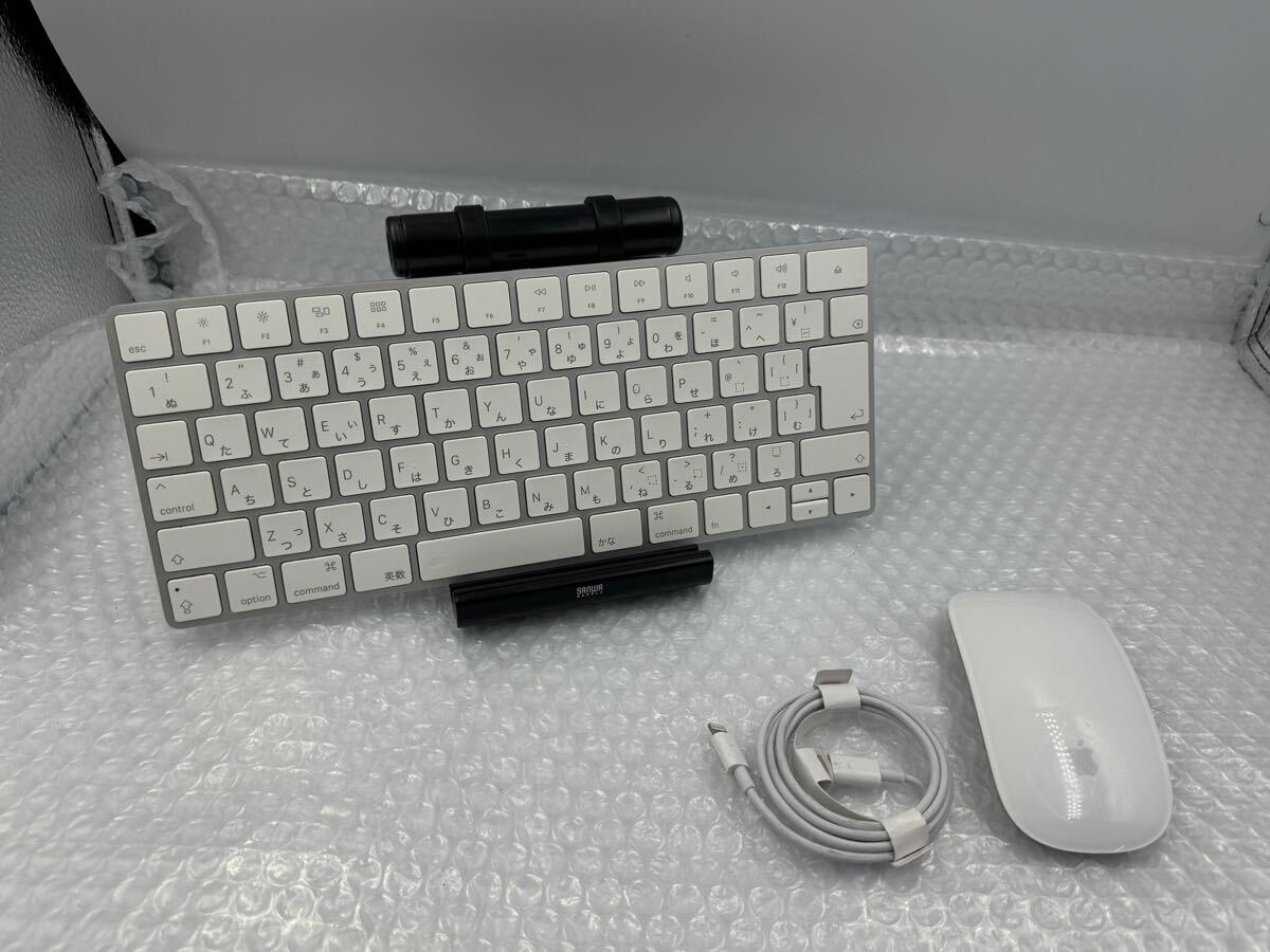 S4112) Apple Magic Keyboard A1644 Magic Mouse A1657 ワイヤレス キーボード マウス 2個セット拍卖