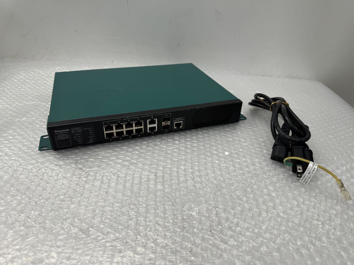 S4122) 中古 スイッチングハブ XG-M8TPoE+ PN83089 パナソニック (已1)拍卖
