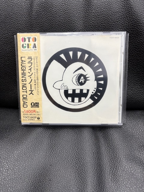 美品★LAUGHIN' NOSE/ラフィンノーズ★LAUGHIN'S NOT DEAD★新品ケース交換★SASTARCLUBPOGOKENZI&THETRIPSTheSTRUMMERSCOBRA拍卖