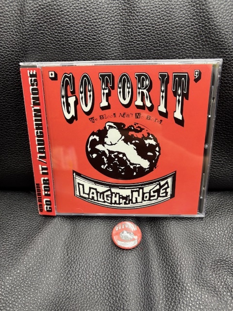 美品★LAUGHIN' NOSE/ラフィンノーズ★GO FOR IT★新品ケース/缶バッジ付★SASTARCLUBPOGOKENZI&THETRIPSThe STRUMMERSCOBRA拍卖