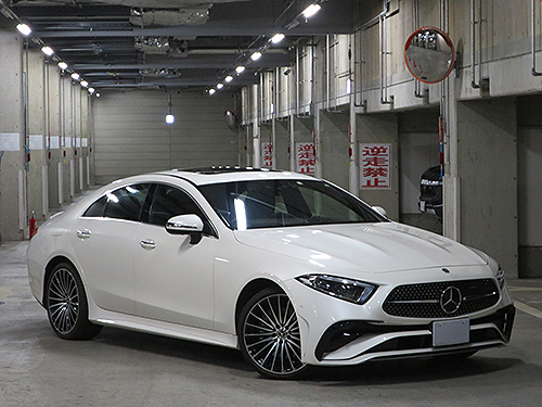 ☆車検令和9年8月 後期モデル 低走行 ベンツ CLS450 4マチック スポーツ サンルーフ ホワイト 売り切ります☆拍卖