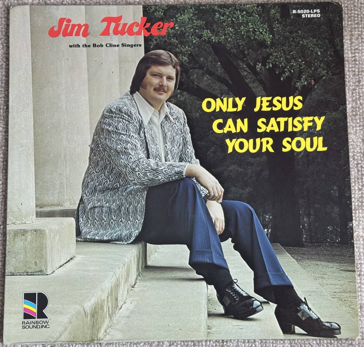 強力レコメン(入手難)!!スモーキーヴォイスの帝王による大穴マイナー盤!!【試聴!!】Jim Tucker『Only Jesus Can Satisfy Your Soul』LP拍卖