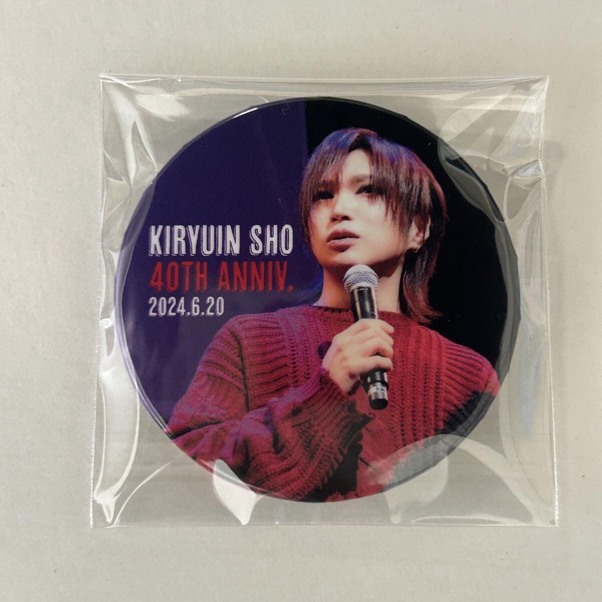 新品★2024年 キリバ 缶バッジ⑤【ゴールデンボンバー 鬼龍院翔 バースデーグッズ ガチャ40th 40歳 バースデーガチャ 実写】拍卖